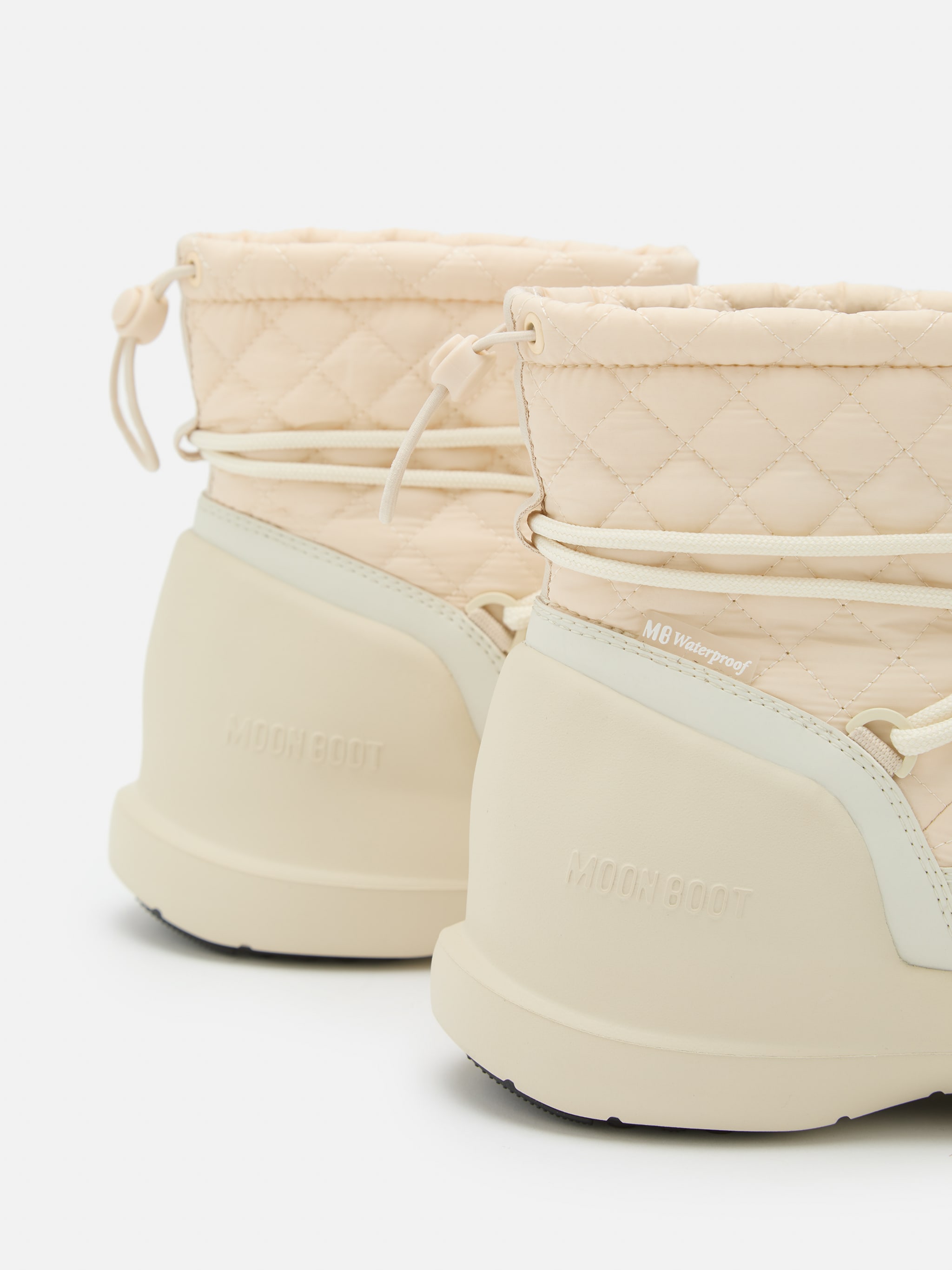 MEZZALUNA MID CREAM QUILTED STÖVLE