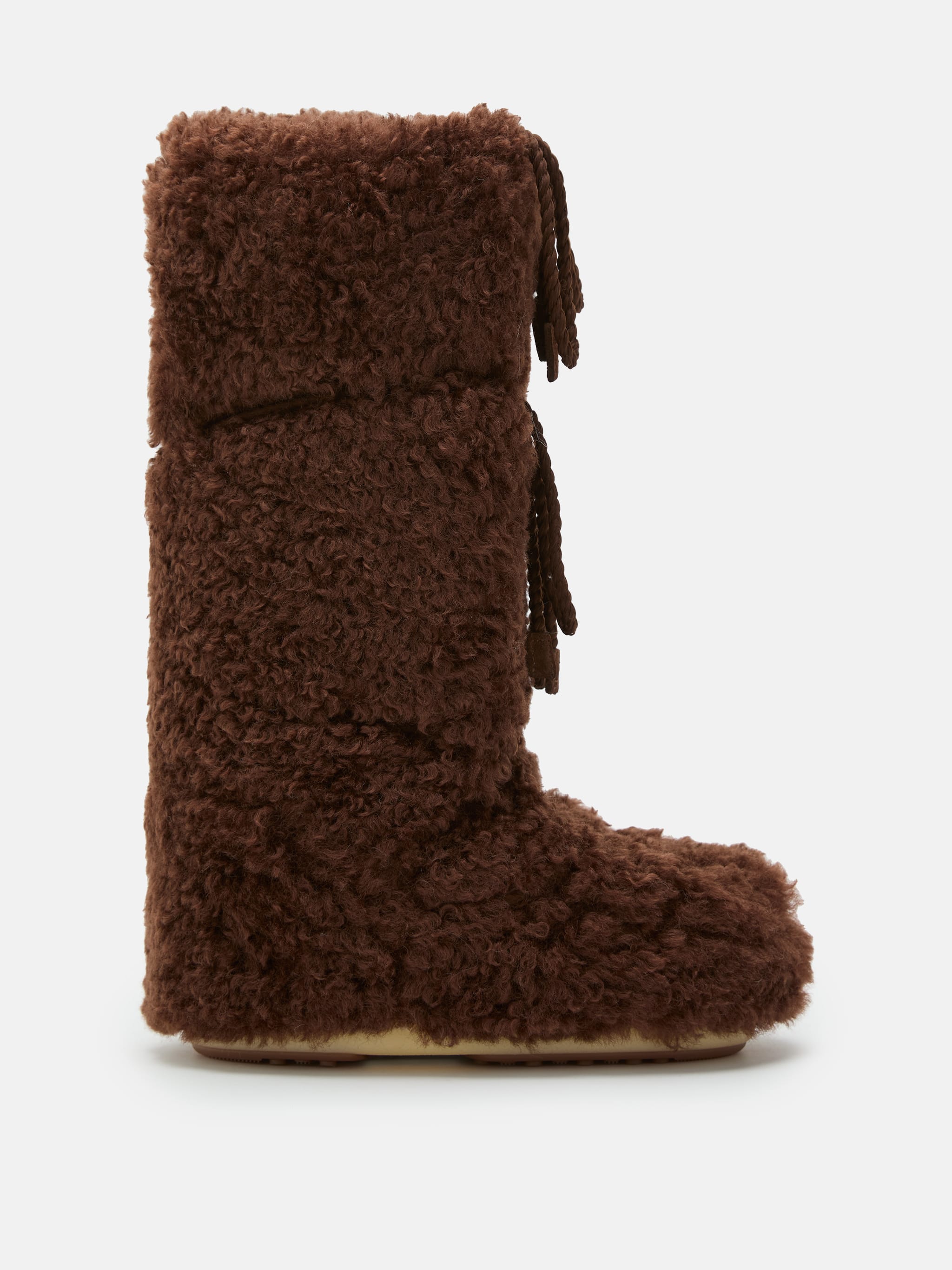 ICON DARK BROWN CURLY EXTRA STÖVLE
