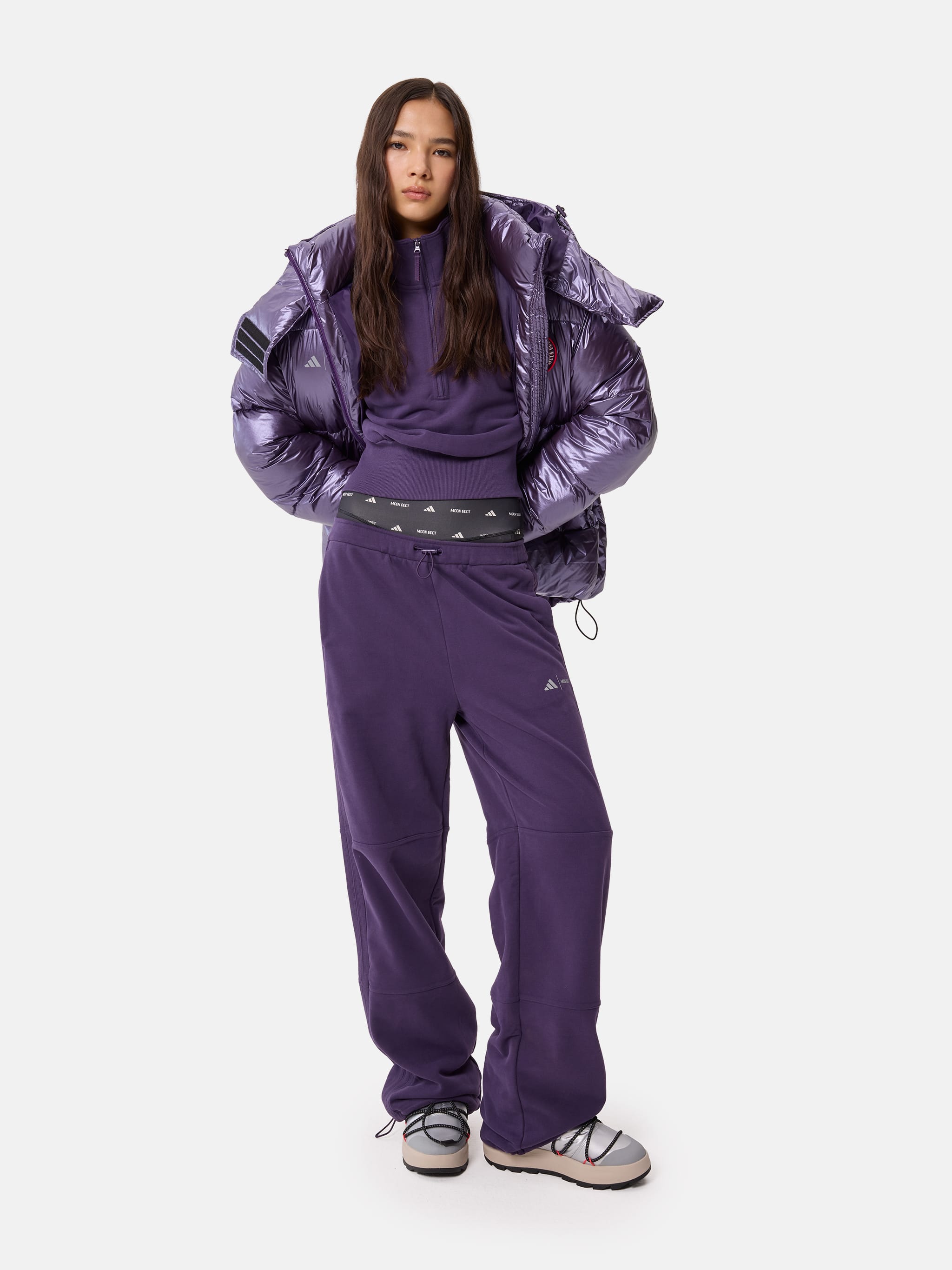 ADIDAS X MOON BOOT PLUM TRÄCKSUITSLAG