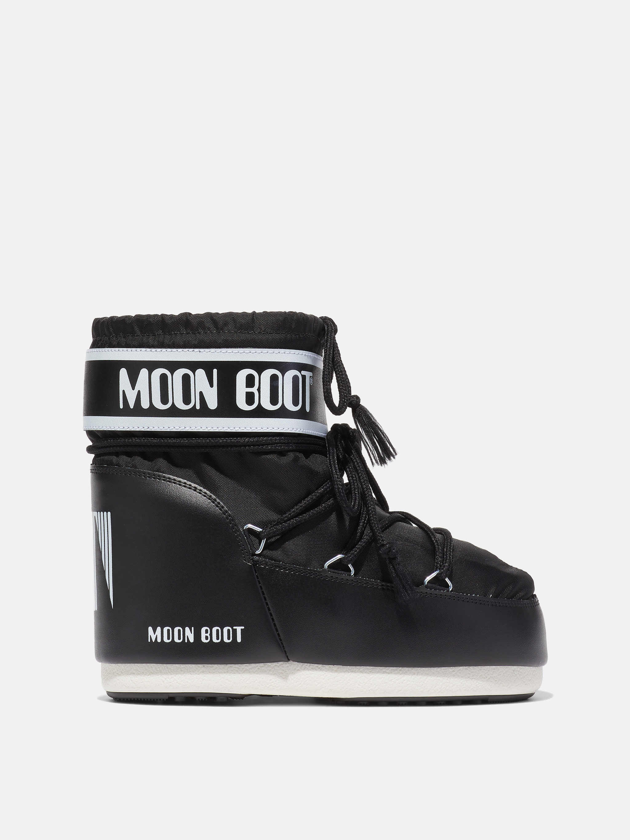 ICON LOW SVART NYLON STÖVLE