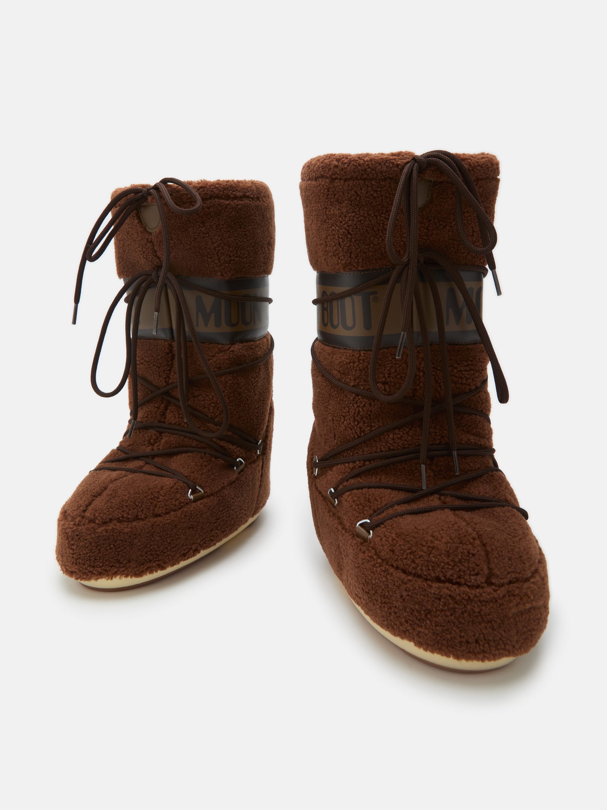 ICON BROWN FLEECE SKOR