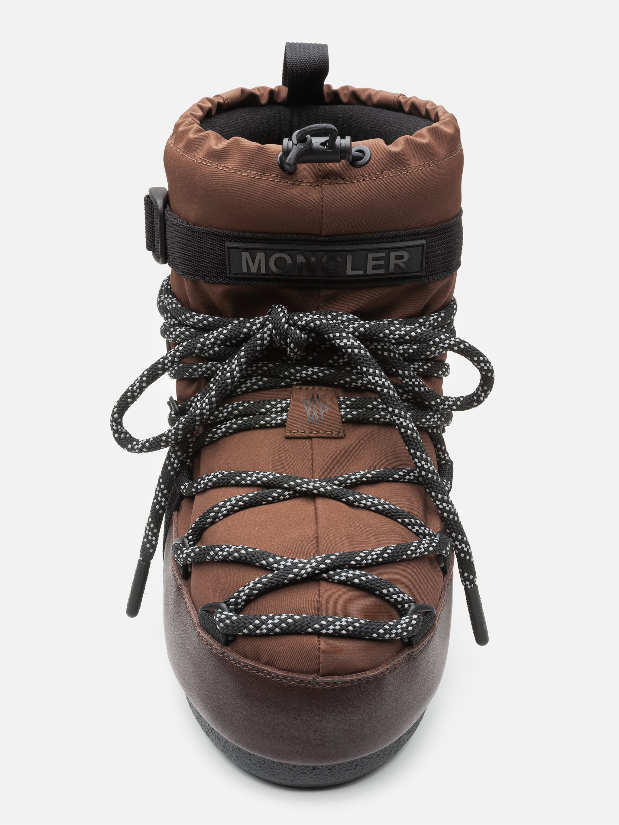 MOON BOOT X MONCLER GRENOBLE ICON LOW MOKA BROWN STÖVLE