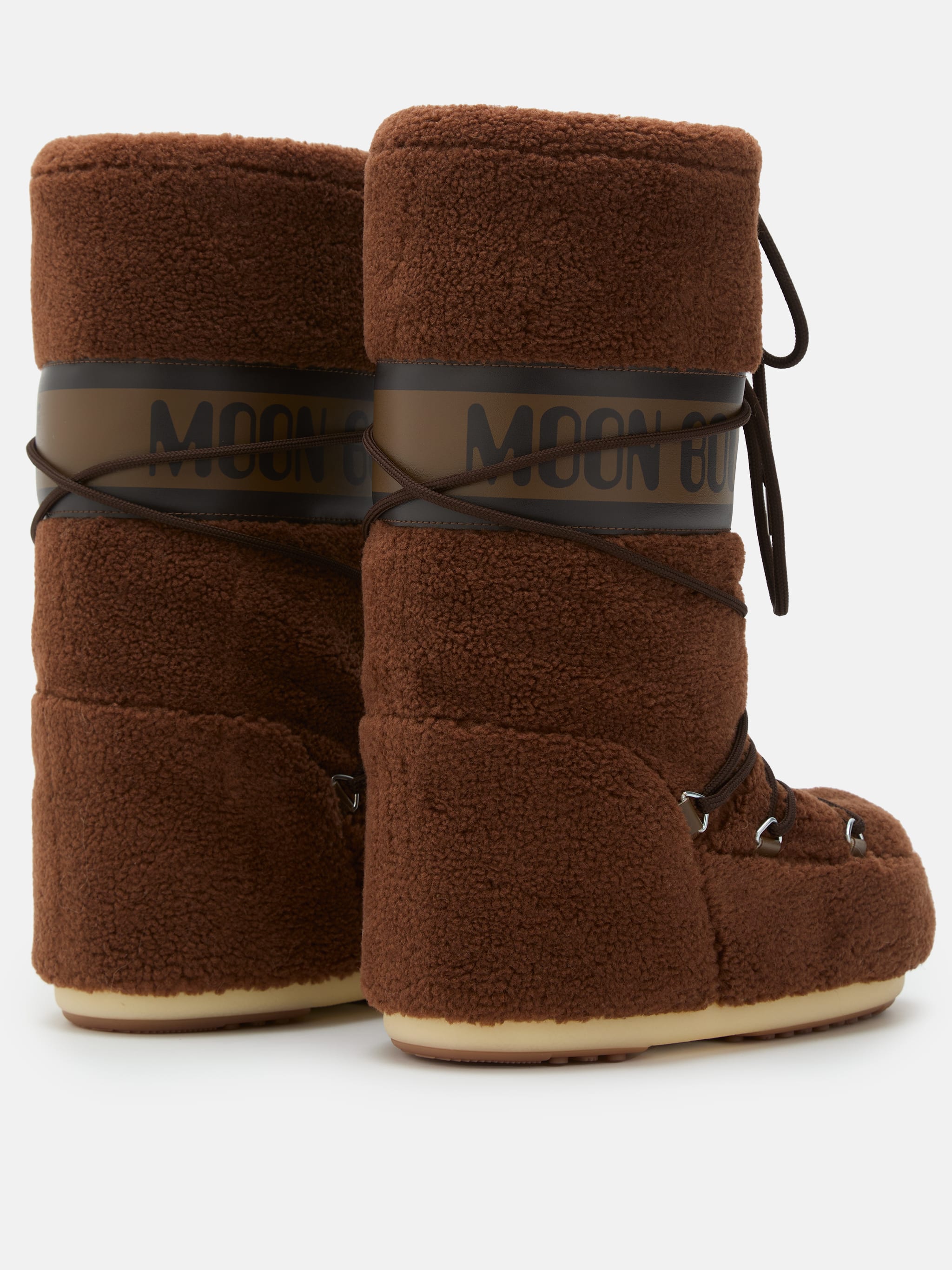 ICON BROWN FLEECE SKOR