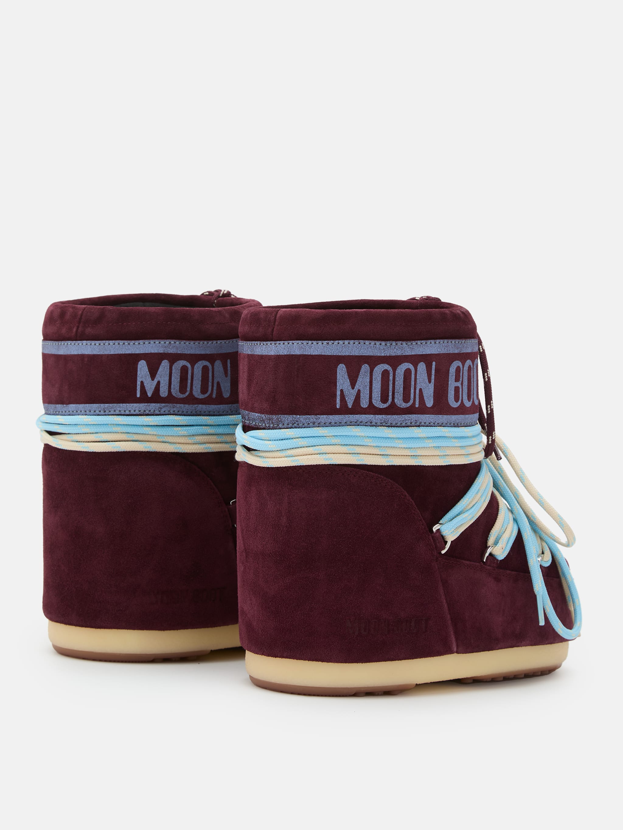 ICON LOW BURGUNDY SUEDE SKO