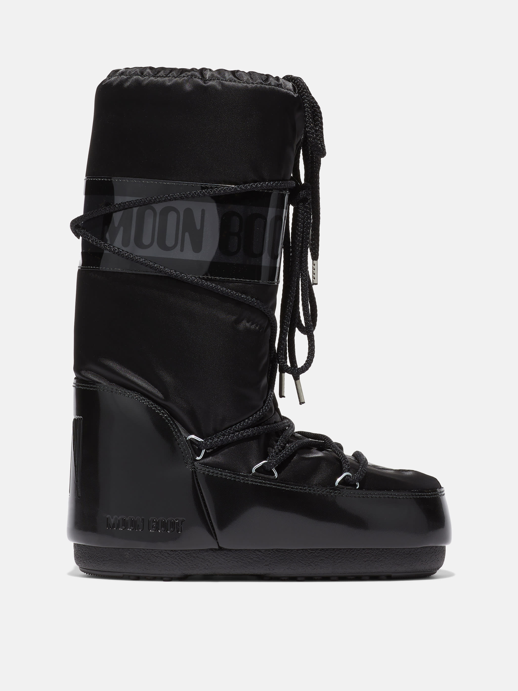 ICON GLANCE SVART SATIN SKOR