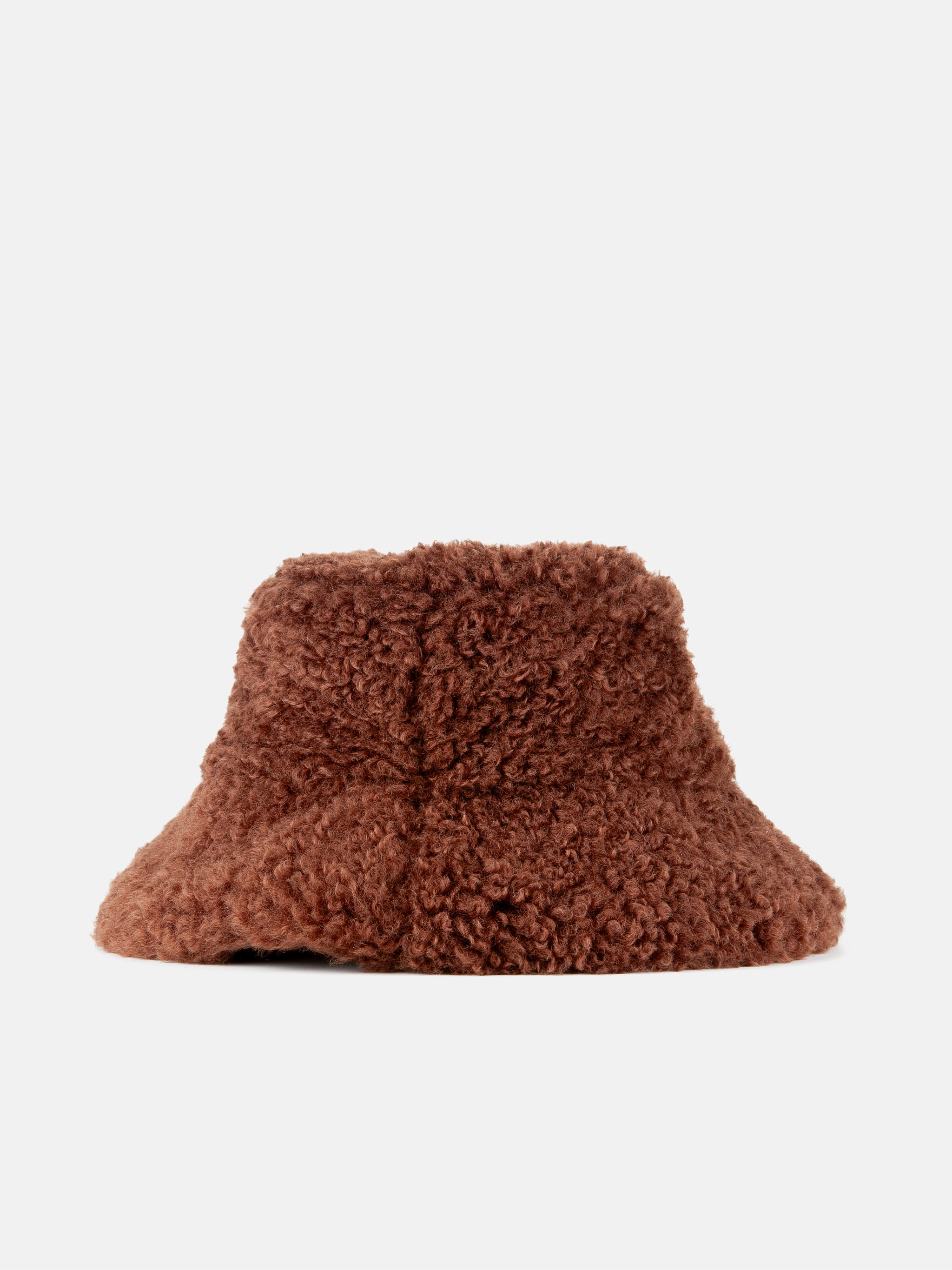 BRUN FJÄDRIG BUCKETHATT