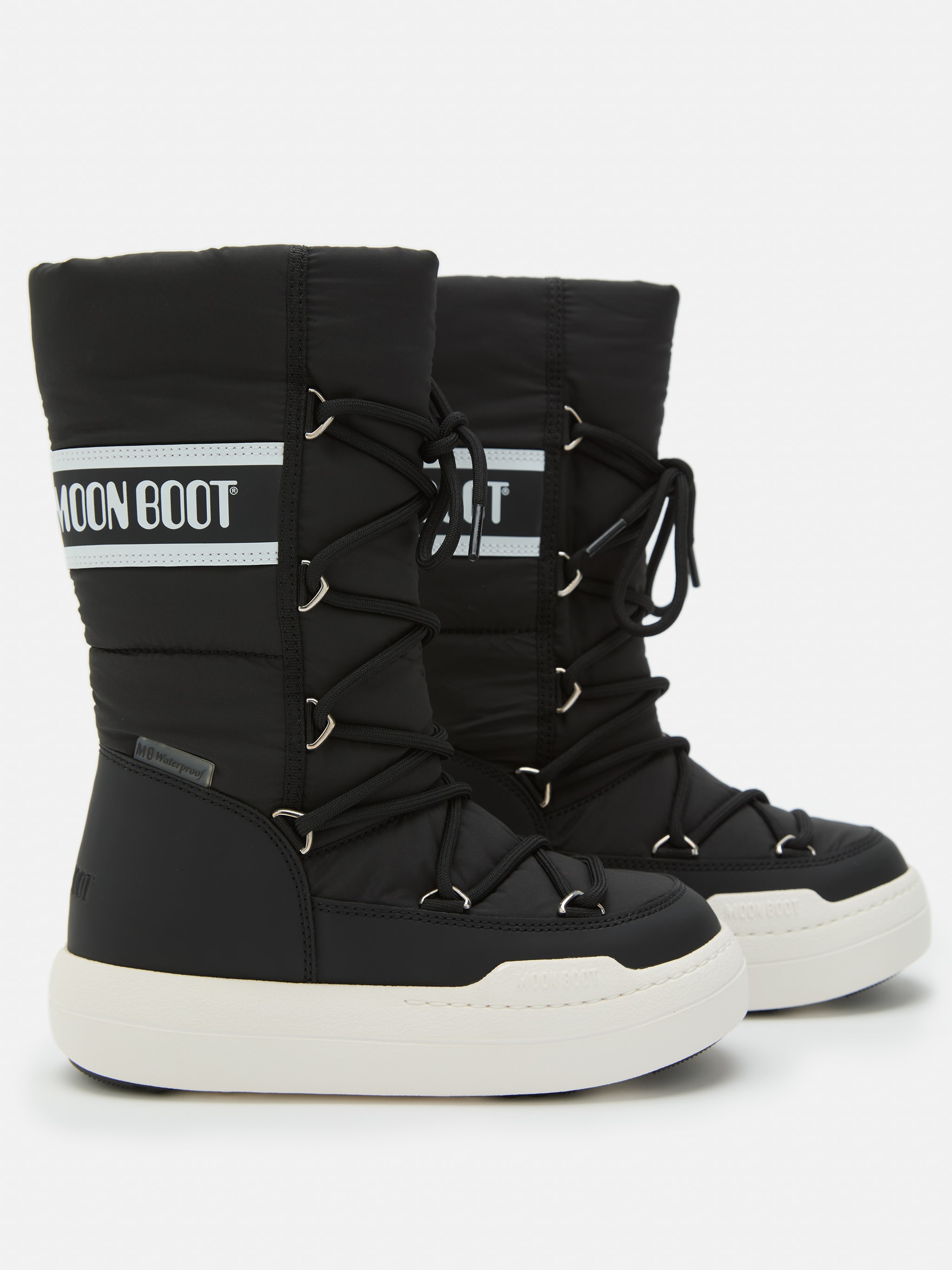 JUNIOR PARK SVART RÖR LÄDER BOOTS
