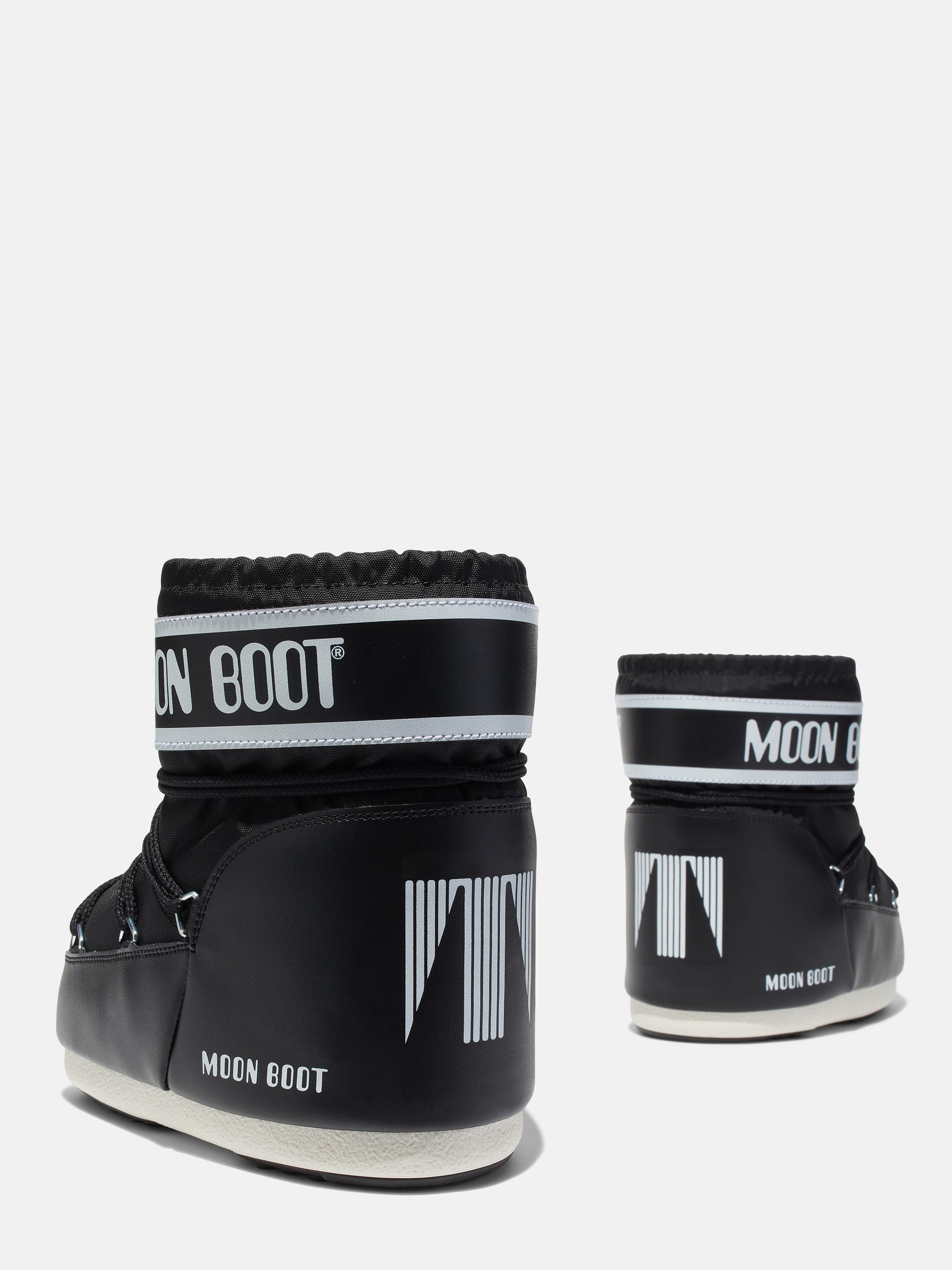 ICON LOW SVART NYLON STÖVLE