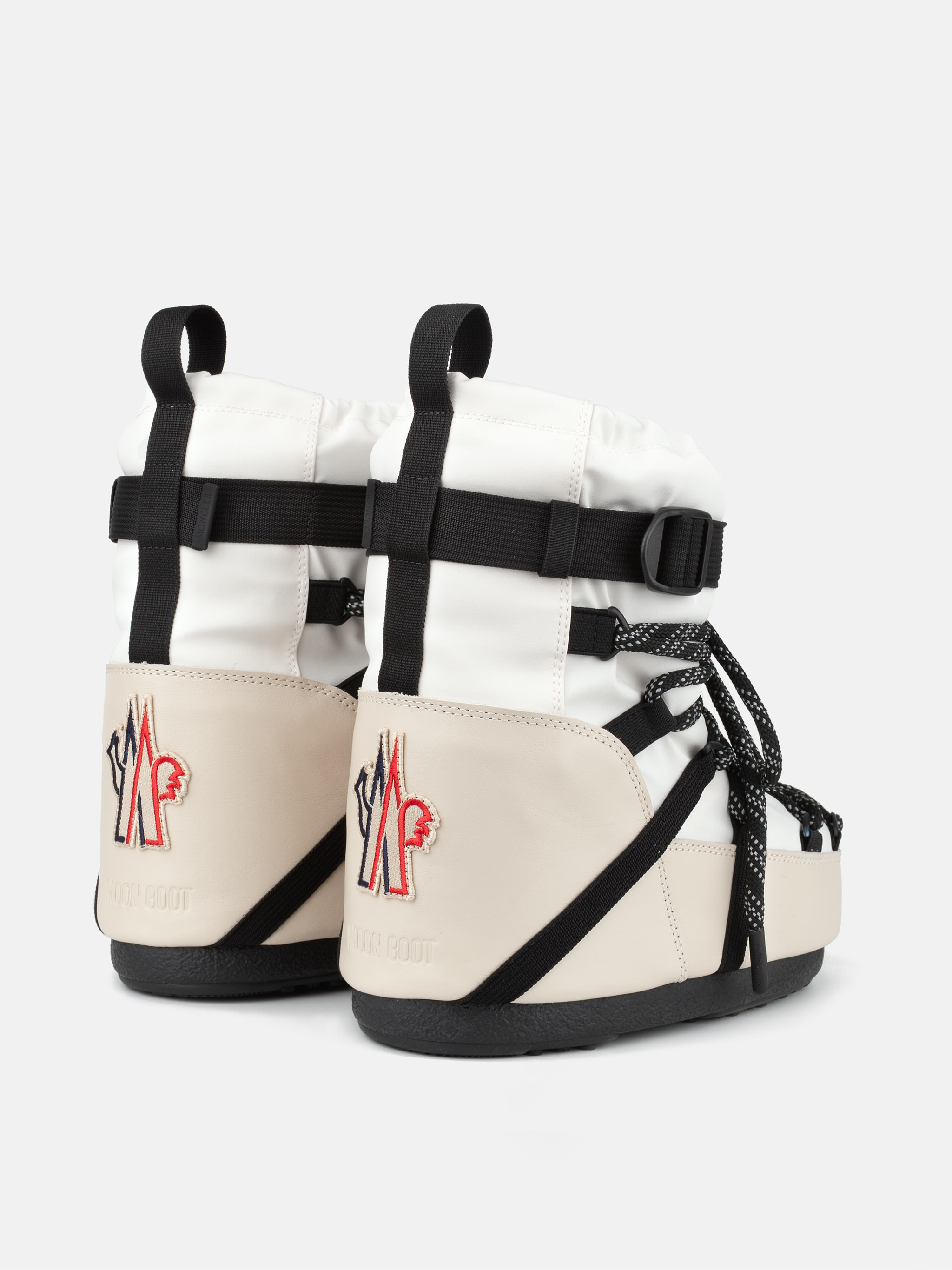 MOON BOOT X MONCLER GRENOBLE ICON LOW VITA STÖVLE