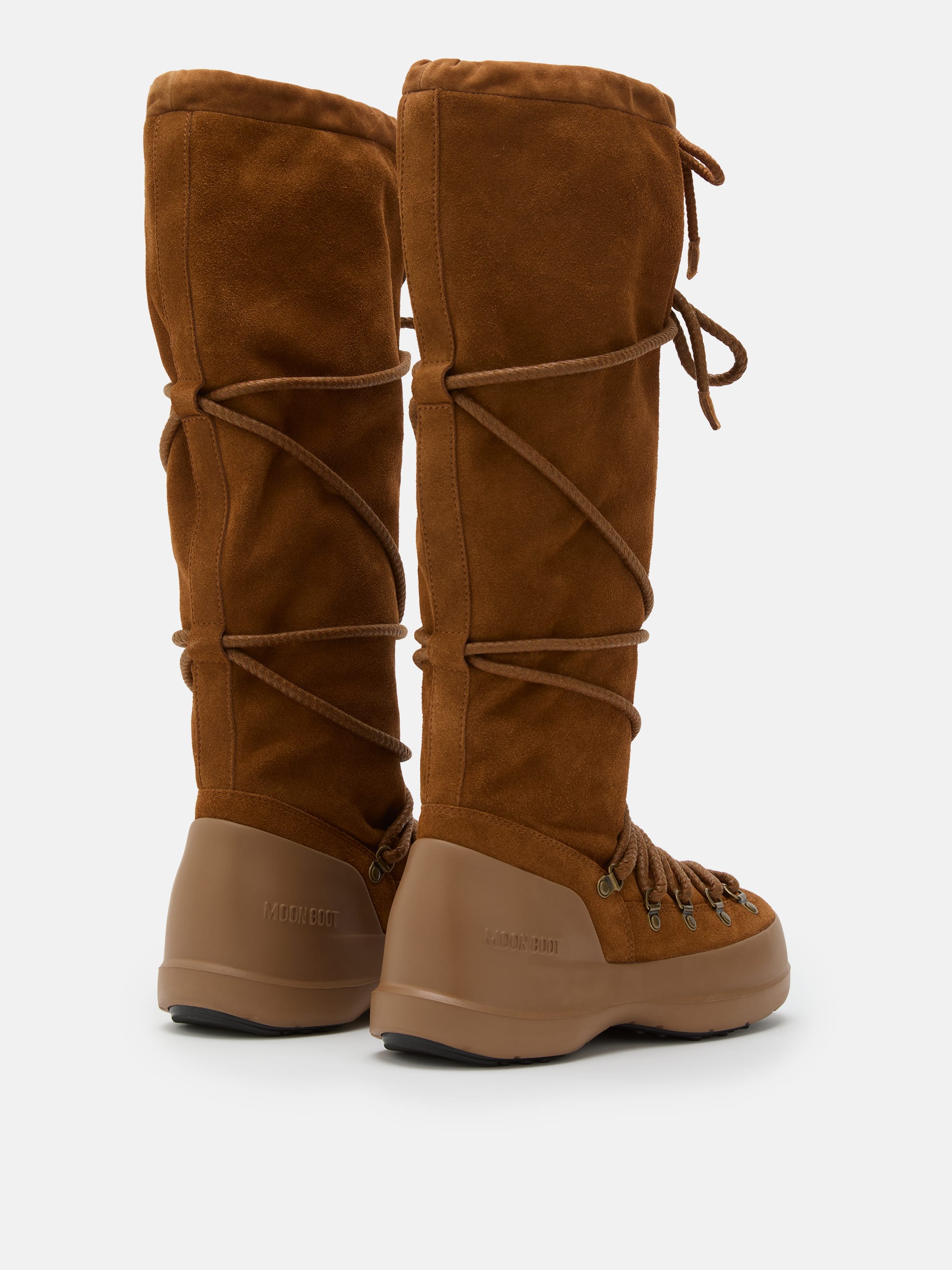 LUNA BROWN SUEDE EXTRA STÖVLER