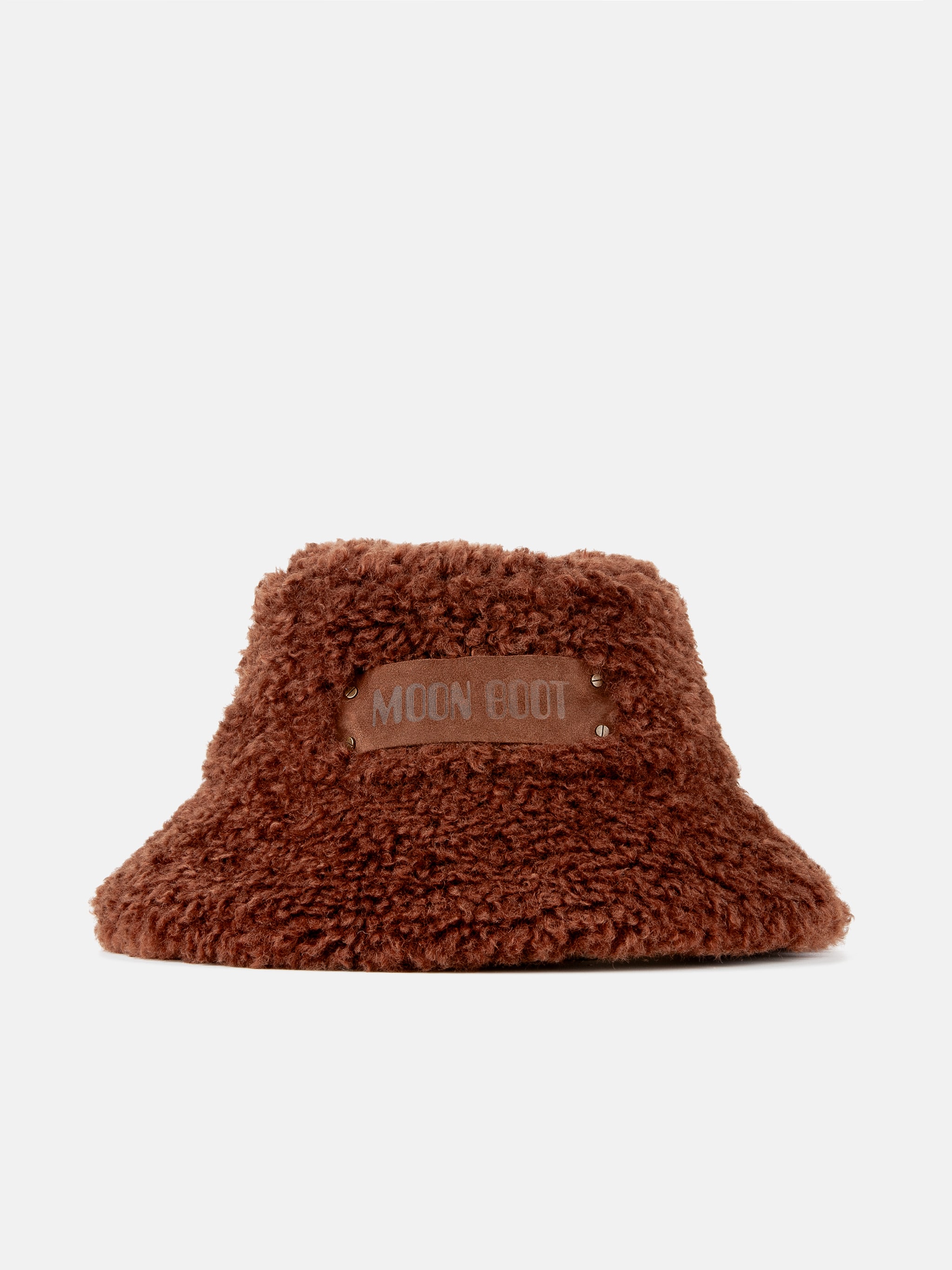 BRUN FJÄDRIG BUCKETHATT